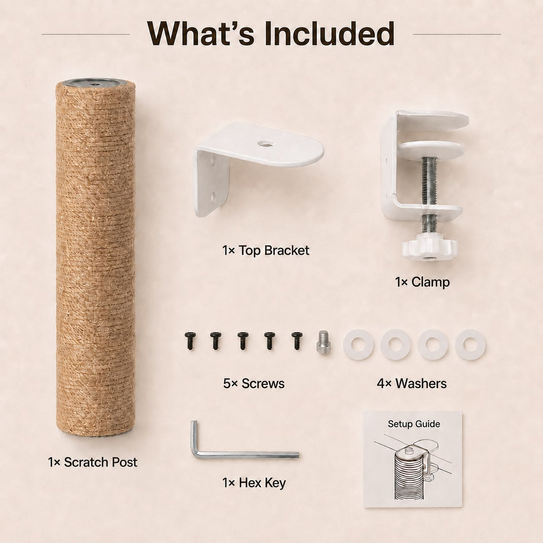 Stable Shelfside scratching post positioned on accessible home furniture